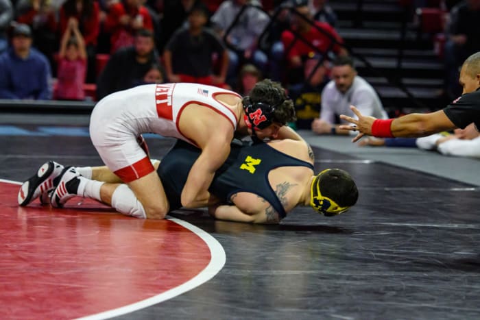 07_Ridge Lovett_WRESvsMichigan0209